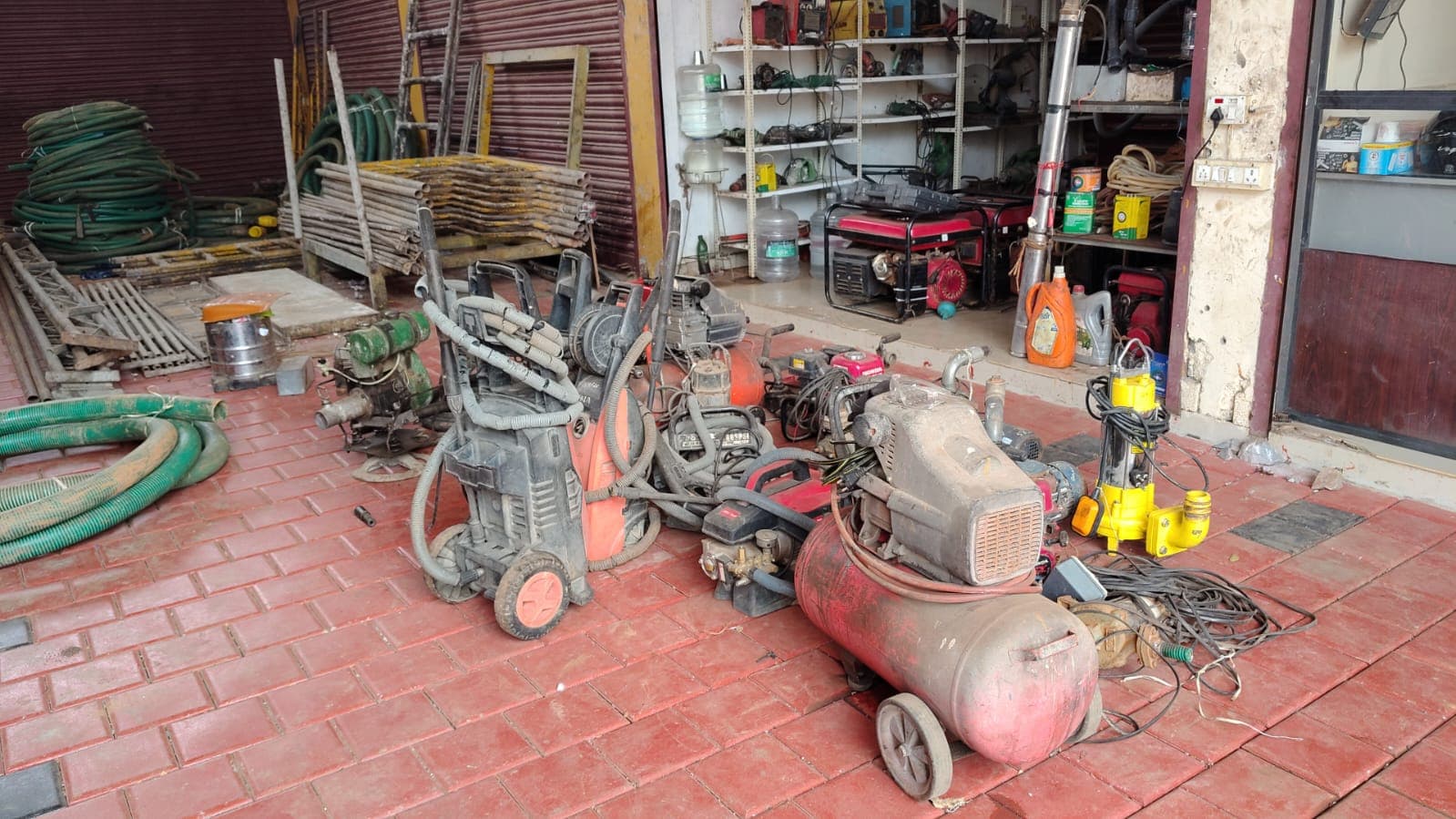 Cutting machines and compressors ready for deployment